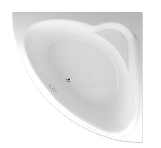 TEIKO SUMATRA rohová vaňa 150x150 cm, s nožičkami, akrylát V111150N04T01001 Obrázek - Hlavní obrázek