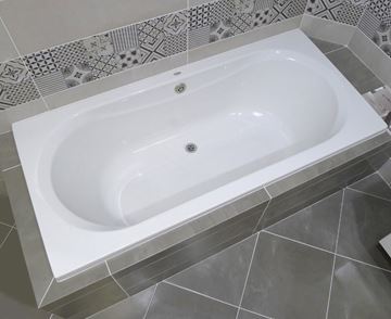 TEIKO TENERIFE vaňa 170x80 cm, pre 2 osoby, s nožičkami, akrylát V112170N04T06001 Obrázek - fotka
