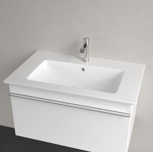 VILLEROY & BOCH VENTICELLO umývadlo 80 cm, s otvorom pre batériu a prepadom 41048L01 Obrázek - fotka