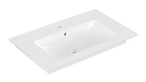 VILLEROY & BOCH VENTICELLO umývadlo 80 cm, s otvorom pre batériu a prepadom, CeramicPlus