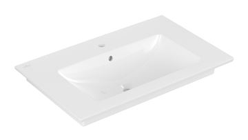 VILLEROY & BOCH VENTICELLO umývadlo 80 cm, s otvorom pre batériu a prepadom, CeramicPlus