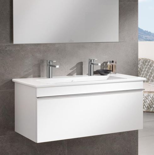 VILLEROY & BOCH VENTICELLO umývadlo 120 cm, s 2 otvormi pre batérie a prepadom 4104CK01 Obrázek - fotka