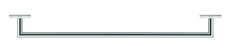DURAVIT KARREE držiak uteráka 668 mm, chróm 0099591000 Obrázek - Hlavní obrázek
