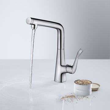 HANSGROHE METRIS SELECT M71 drezová batéria, chróm 14883000 Obrázek - fotka