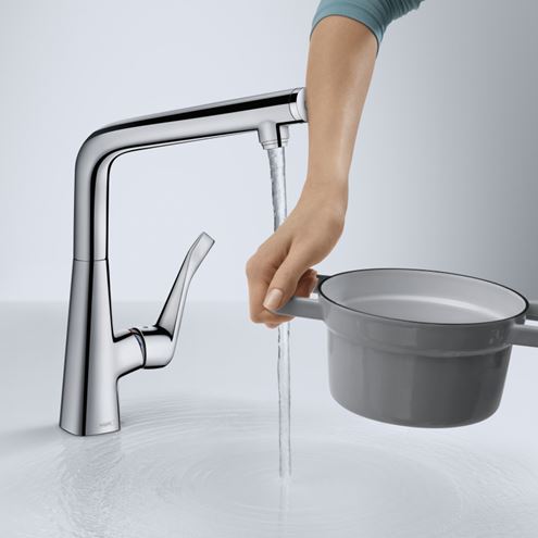HANSGROHE METRIS SELECT M71 drezová batéria, chróm 14883000 Obrázek - fotka