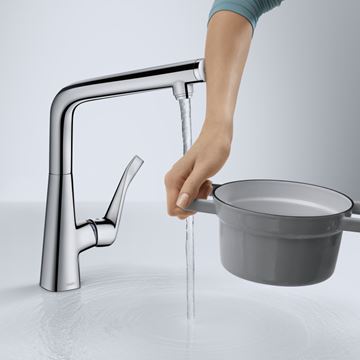 HANSGROHE METRIS SELECT M71 drezová batéria, chróm 14883000 Obrázek - fotka