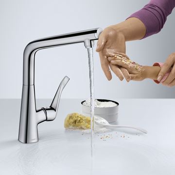 HANSGROHE METRIS SELECT M71 drezová batéria, chróm 14883000 Obrázek - fotka
