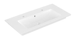VILLEROY & BOCH VENTICELLO umývadlo 100 cm, s 2 otvormi pre batérie a prepadom, CeramicPlus
