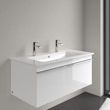 VILLEROY & BOCH VENTICELLO umývadlo 100 cm, s 2 otvormi pre batérie a prepadom, CeramicPlus 4104AKR1 Obrázek - fotka