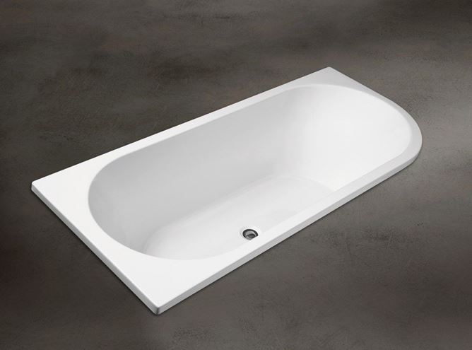 SANTECH GEMINI rohová vaňa 170x75 cm, pre 2 osoby, bez nožičiek, akrylát SAGEM170L Obrázek - fotka