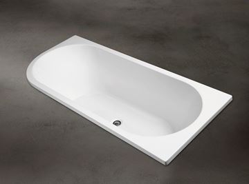 SANTECH GEMINI rohová vaňa 170x75 cm, pre 2 osoby, bez nožičiek, akrylát SAGEM170P Obrázek - fotka