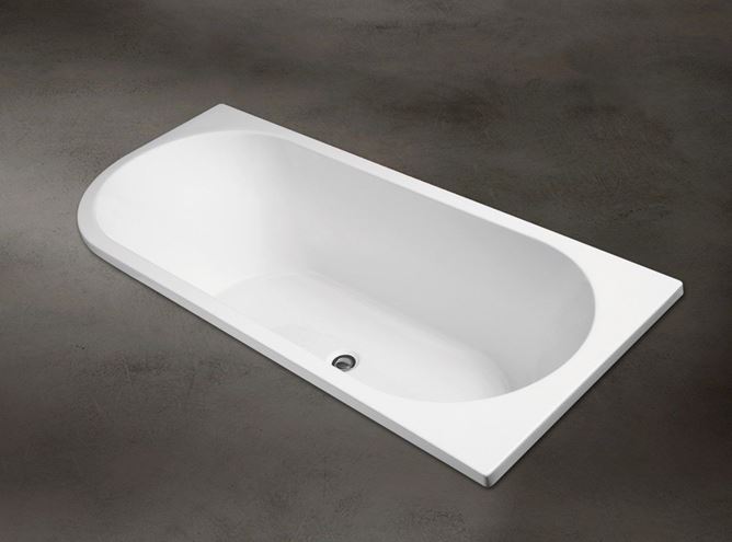 SANTECH GEMINI rohová vaňa 170x75 cm, pre 2 osoby, bez nožičiek, akrylát SAGEM170P Obrázek - fotka