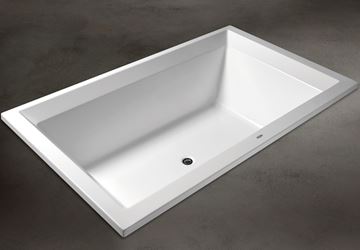 SANTECH LINEA XXL vaňa 190x120 cm, pre 2 osoby, bez nožičiek, akrylát SALIN190XXL Obrázek - fotka