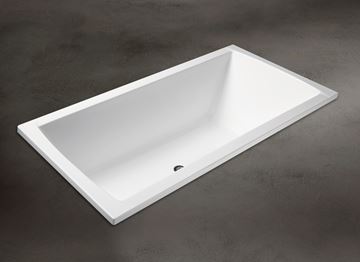 SANTECH ONE vaňa 170x80 cm, bez nožičiek, akrylát SAONE170 Obrázek - fotka