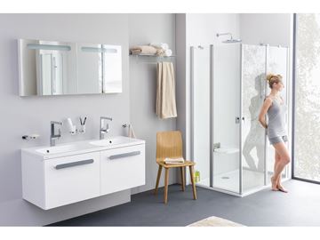 RAVAK CHROME CR 100.00 dvojháčik na uteráky, chróm X07P186 Obrázek - fotka
