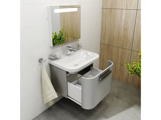 RAVAK CHROME CR 100.00 dvojháčik na uteráky, chróm X07P186 Obrázek - fotka