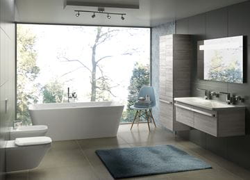 IDEAL STANDARD TONIC II voľne stojaca vaňa 180x80 cm, pre 2 osoby, akrylát E398101 Obrázek - fotka