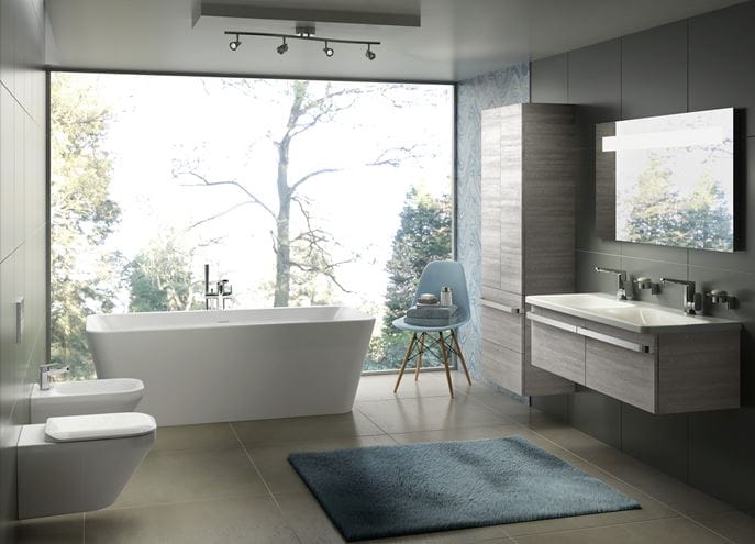 IDEAL STANDARD TONIC II voľne stojaca vaňa 180x80 cm, pre 2 osoby, akrylát E398101 Obrázek - fotka