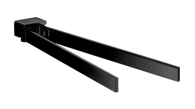 EMCO CONCEPT BLACK držiak uterákov 337 mm, dvojramenný, čierna CB055013331 Obrázek - Hlavní obrázek