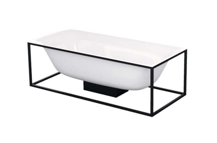 BETTELUX SHAPE voľne stojaca vaňa 180x80 cm, bez rámu, BetteGlaze, titánová oceľ 3452-000 Obrázek - Hlavní obrázek