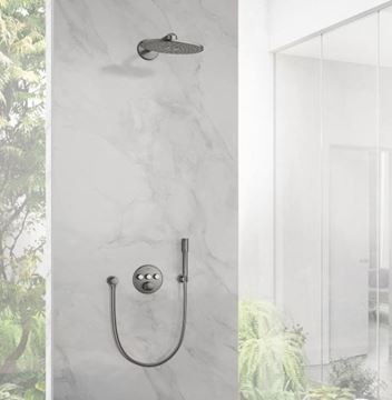 GROHE SILVERFLEX sprchová hadica 1250 mm, hladká, TwistStop, AntiFold, plast, hard graphite 28362A00 Obrázek - fotka