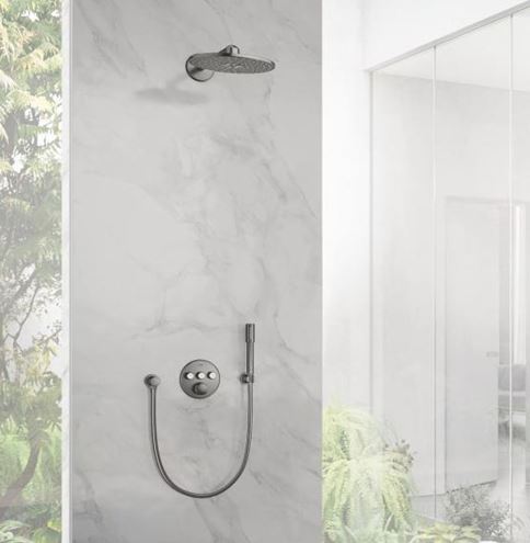 GROHE SILVERFLEX sprchová hadica 1250 mm, hladká, TwistStop, AntiFold, plast, hard graphite 28362A00 Obrázek - fotka