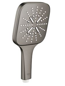 GROHE RAINSHOWER SMARTACTIVE 130 CUBE ručná sprcha 130x130 mm, 3 prúdy, Water Saving, brúsený hard graphite