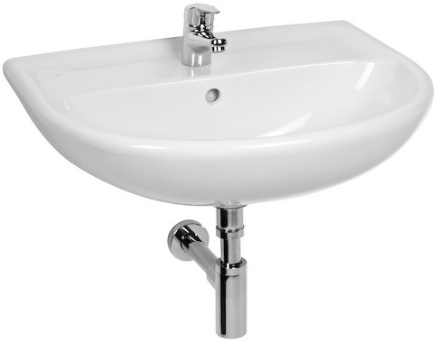 JIKA LYRA PLUS umývadlo 60 cm, s otvorom pre batériu a prepadom H8143830001041 Obrázek - Hlavní obrázek