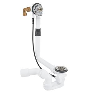 GROHE TALENTOFILL vaňový sifón, s napúšťaním prepadom, bovden, supersteel