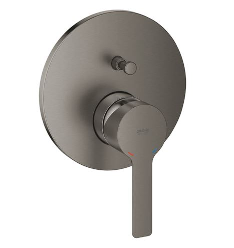 GROHE LINEARE vaňová podomietková batéria, s prepínačom, brúsený hard graphite 24064AL1 Obrázek - Hlavní obrázek