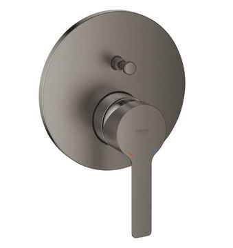 GROHE LINEARE vaňová podomietková batéria, s prepínačom, brúsený hard graphite