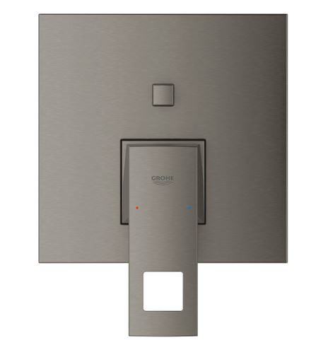 GROHE EUROCUBE vaňová podomietková batéria, s prepínačom, brúsený hard graphite 24062AL0 Obrázek - fotka