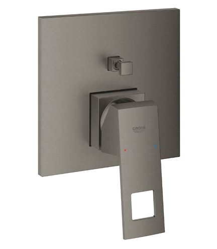 GROHE EUROCUBE vaňová podomietková batéria, s prepínačom, brúsený hard graphite 24062AL0 Obrázek - Hlavní obrázek