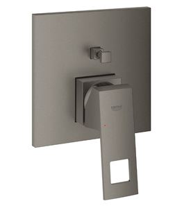 GROHE EUROCUBE vaňová podomietková batéria, s prepínačom, brúsený hard graphite