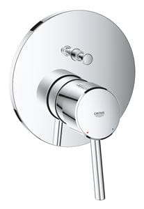 GROHE CONCETTO vaňová podomietková batéria, s prepínačom, chróm