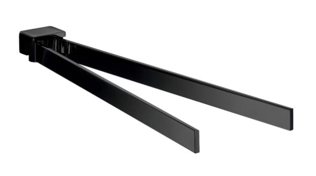 EMCO CONCEPT BLACK držiak uterákov 437 mm, dvojramenný, čierna CB055013341 Obrázek - Hlavní obrázek