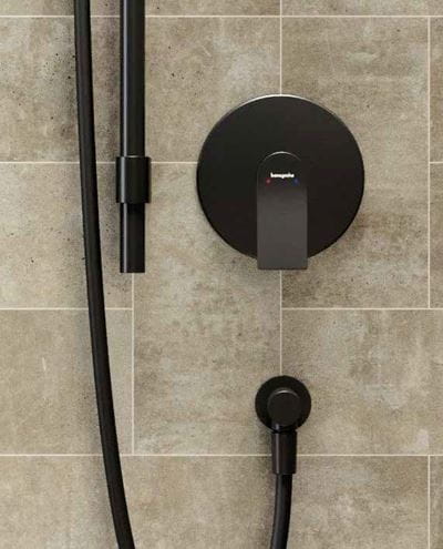 HANSGROHE ZEBRIS E sprchová podomietková batéria, matná čierna 72592670 Obrázek - fotka