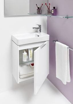 LAUFEN PRO S umývadielko 48 cm, s otvorom pre batériu vľavo a prepadom H8159550001041 Obrázek - fotka