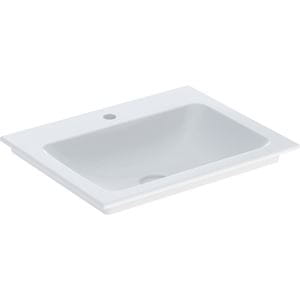 GEBERIT ONE umývadlo 60 cm, s otvorom pre batériu, bez prepadu, KeraTect