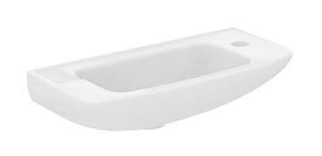 IDEAL STANDARD EUROVIT umývadlo 50 cm, s otvorom pre batériu vpravo, bez prepadu