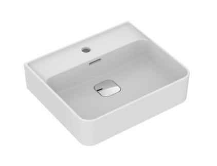 IDEAL STANDARD STRADA II umývadlo na dosku 50 cm, s otvorom pre batériu a prepadom, brúsené T364301 Obrázek - fotka
