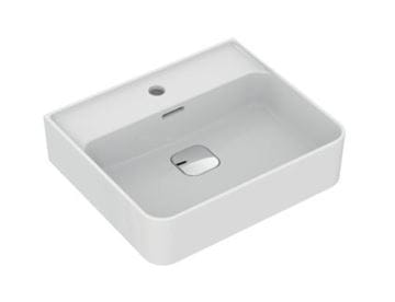 IDEAL STANDARD STRADA II umývadlo na dosku 50 cm, s otvorom pre batériu a prepadom, brúsené T364301 Obrázek - fotka