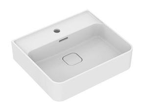 IDEAL STANDARD STRADA II umývadlo na dosku 50 cm, s otvorom pre batériu a prepadom, brúsené