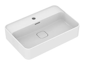IDEAL STANDARD STRADA II umývadlo na dosku 60 cm, s otvorom pre batériu a prepadom