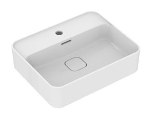 IDEAL STANDARD STRADA II umývadlo na dosku 50 cm, s otvorom pre batériu a prepadom