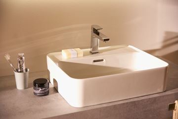 IDEAL STANDARD STRADA II umývadlo na dosku 50 cm, s otvorom pre batériu a prepadom T296601 Obrázek - fotka