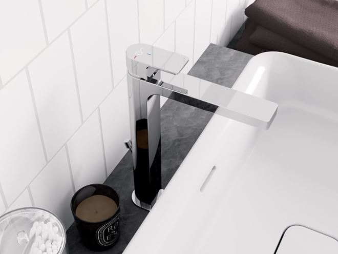 IDEAL STANDARD STRADA II umývadlo na dosku 50 cm, s otvorom pre batériu a prepadom T296601 Obrázek - fotka