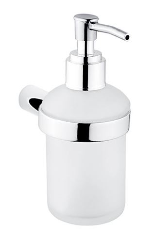 NIMCO BORMO dávkovač tekutého mydla 180 ml, nástenný, sklo, chróm BR 11031C-26 Obrázek - Hlavní obrázek