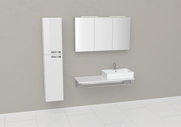 IDEAL STANDARD STRADA umývadlo na dosku 60 cm, s otvorom pre batériu a prepadom K078101 Obrázek - fotka