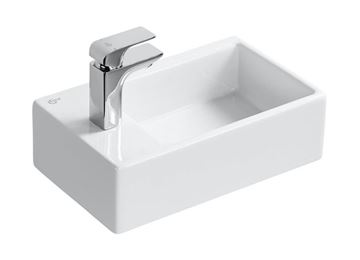 IDEAL STANDARD STRADA umývadlo na dosku 45 cm, s otvorom pre batériu, bez prepadu